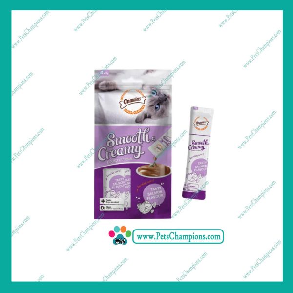 Gnawlers Smooth Creamy Salmón Snacks Gato