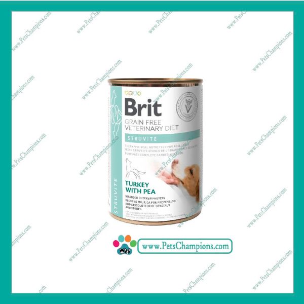 Brit Veterinary Dog  Struvite Lata 400g