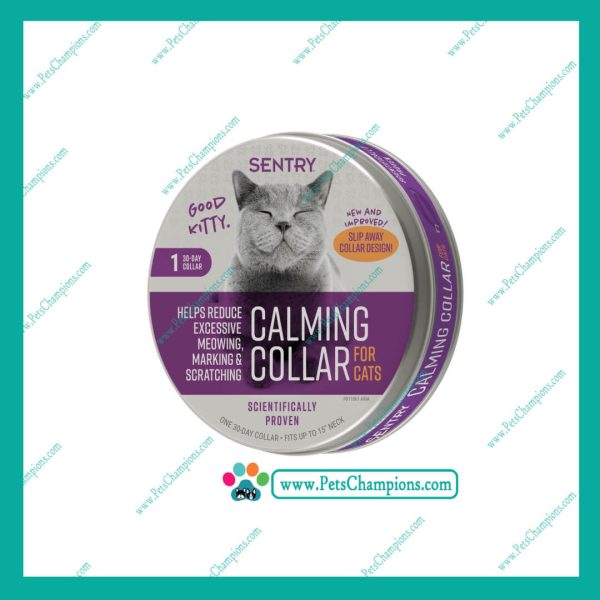 Sentry Calming Collar Cat-Collar Calmante Para Gatos - Pets Champions