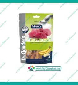 Dr. Clauder’s  Snack  Meat´n Fruit Banana & Chicken – Carne y Pollo c/ Plátano  80Gr