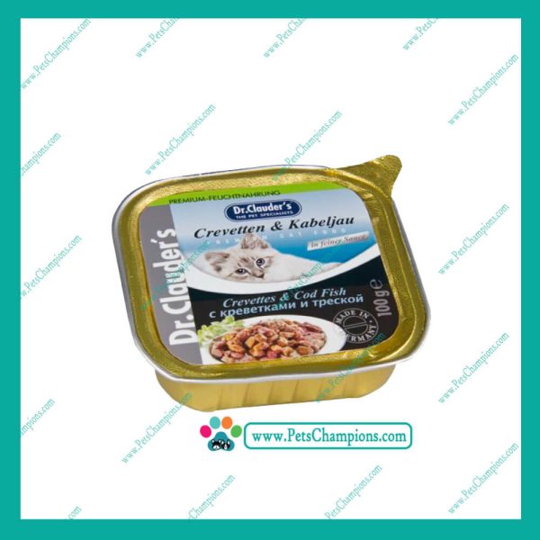 Dr. Clauder´s  High Premium  Alu Caps Cat Gans & Leber - Ganso e Hígado de Ganso 100Gr