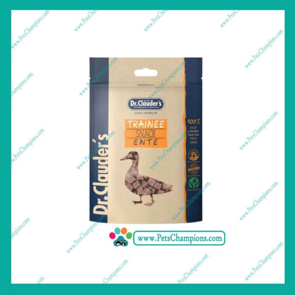 Dr. Clauder’s – Snack Trainee Snack Duck - Taquitos de Pato 80 Gr