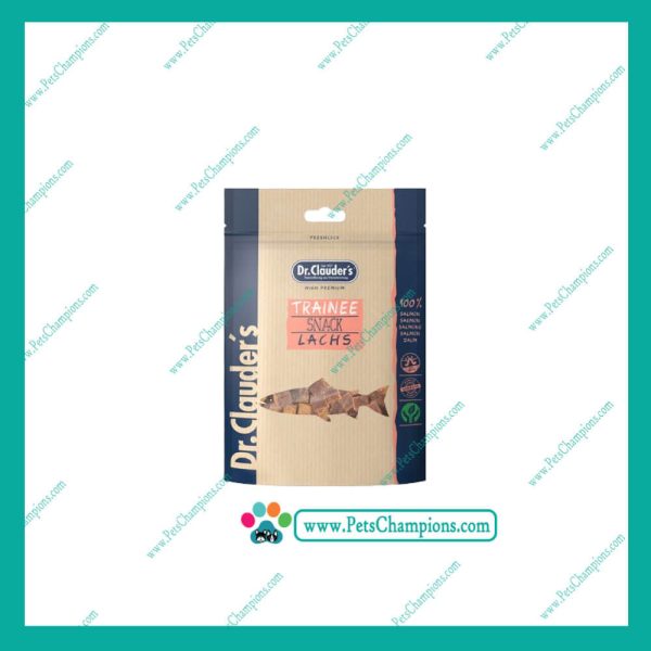 Dr. Clauder’s – Snack Trainee Snack  Salmón - Taquitos de Salmón 80 Gr