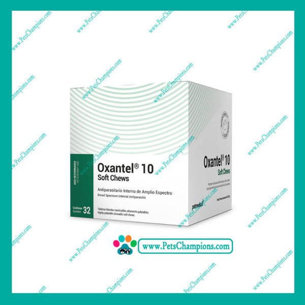 Agrovet Market Oxantel 10 Soft Chews - Caja 32Tabletas