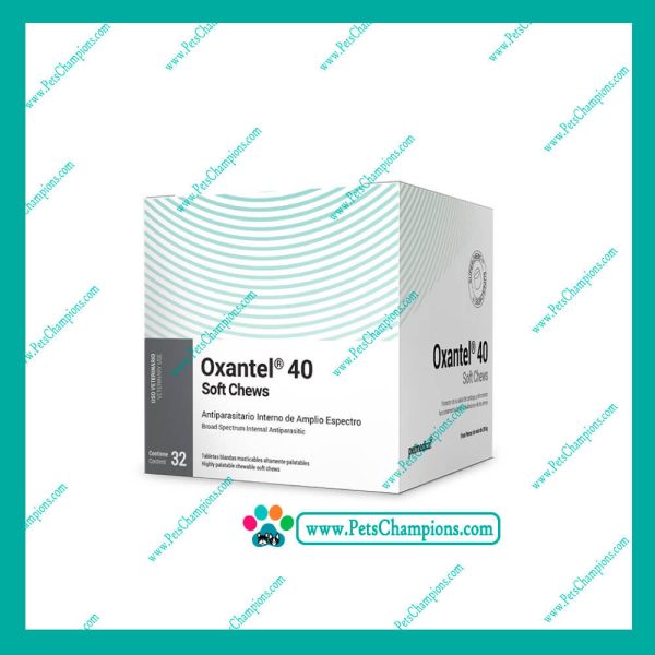 Agrovet Market Oxantel 40 Soft Chews - Caja 32Tabletas