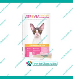 Agrovet Market Atrevia Trio Gatos Spot On Small – Caja 01 Pipeta