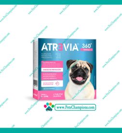 Agrovet Market Atrevia 360 Small (4.5 – 10kg) – Caja de 04 Tabletas