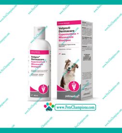 Agrovet Market Vetpro Dermacare Cypermethrin + Miconazole Shampoo 400ml