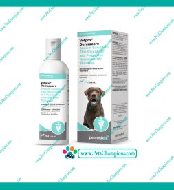 Agrovet Market Vetpro Dermacare Sodium Salicylate, Zinc Gluconate and Pyridoxine Hydrochloride Shampoo 400ml