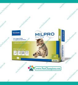 Milpro Virbac 4mg x4 Tabletas