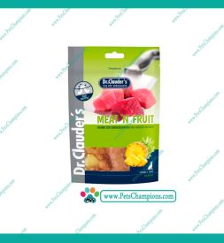 Dr. Clauder’s  Snack  Meat´n Fruit PineApple & Chicken – Carne y Pollo c/ Piña 80Gr