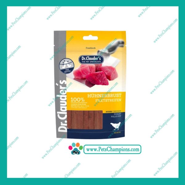 Dr. Clauder’s – Snack  Filets Entebrust  - Filetes de Pechuga de Pato  80Gr