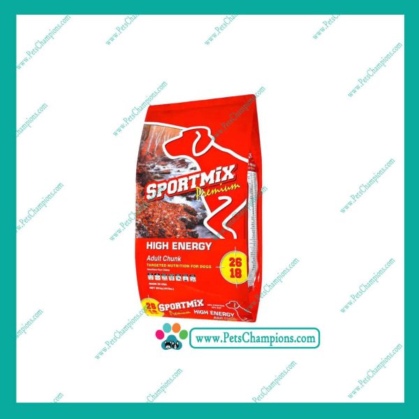 Sportmix Premium High Energy Adult Chunk 20Kg