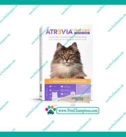 Agrovet Market Atrevia Trio Gatos Spot On Large – Caja 05 Pipetas