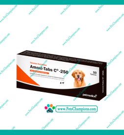 Agrovet Market Amoxi Tabs C 250 – Caja de 10 Tabletas