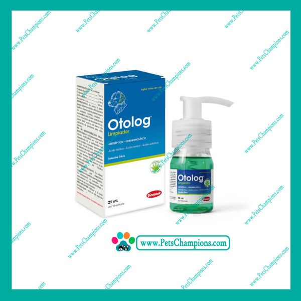 Biomont Olotog Limpiador 25ml -  Limpieza de orejas Perros y Gatos