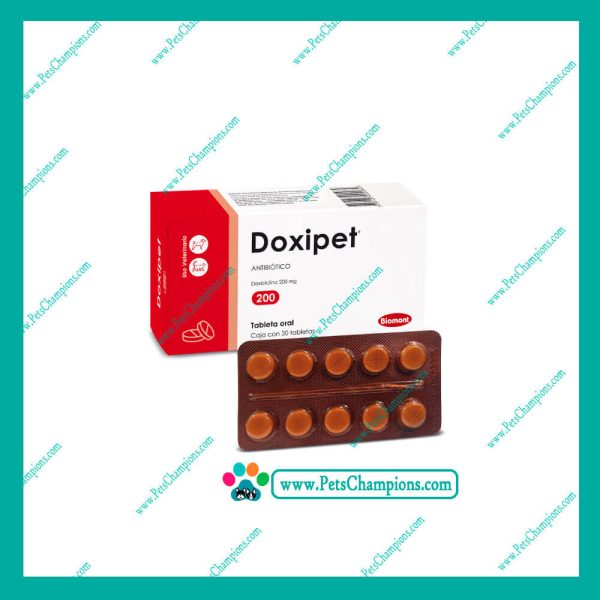 Biomont Doxipet 200 - Caja de 30 Tabletas