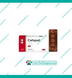 Biomont Cefapet 600  (Cefalexina) Caja 30 tab