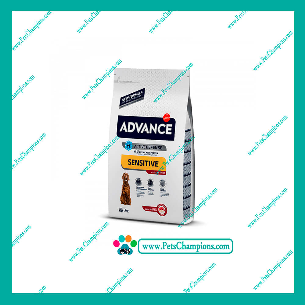 Advance Adult Sensitive cordero con arroz 3kg